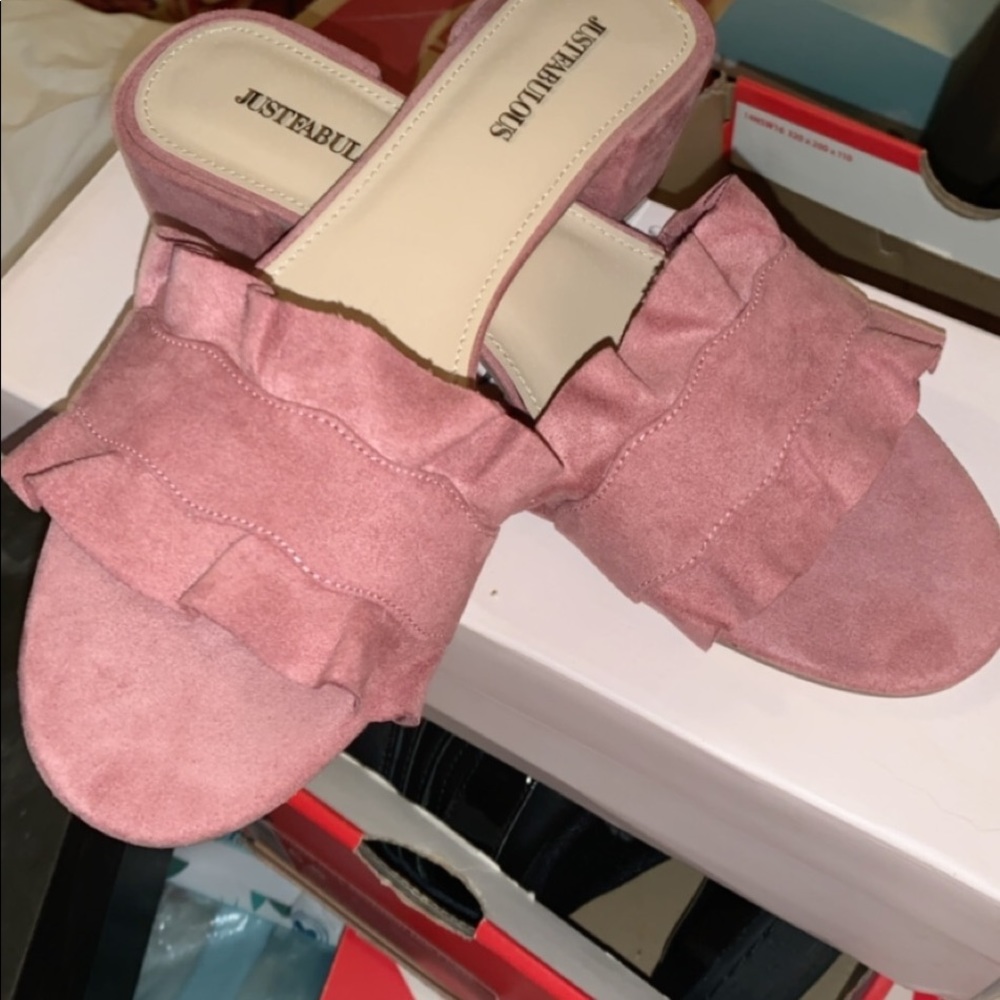 Slip on sandals